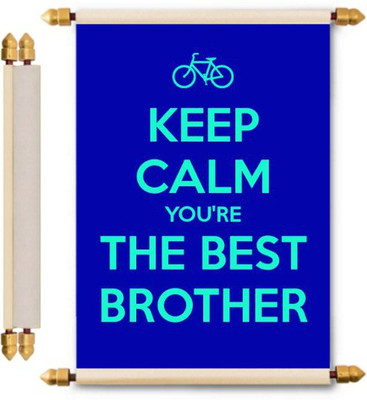 

Lolprint Rakhi Gifts Scroll Greeting Card(Multicolor, Pack of 1)