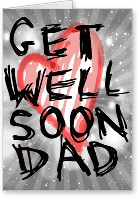 

Lolprint Get Well Soon DAD Greeting Card(Multicolor, Pack of 1)