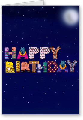 

Lolprint Happy Birthday Greeting Card(Multicolor, Pack of 1)