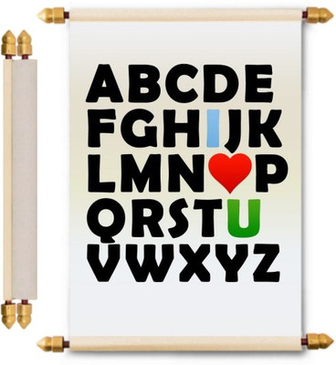 

Lolprint Love Scroll Greeting Card(Multicolor, Pack of 1)