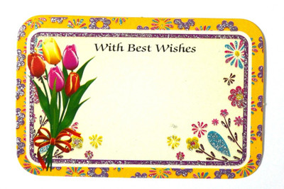 

Pin to Pen Invitation Card(Multicoloured, Pack of 10)