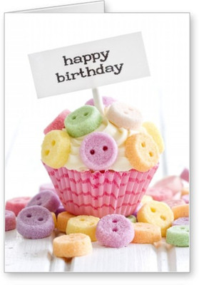 

Lolprint Happy Birthday Greeting Card(Multicolor, Pack of 1)