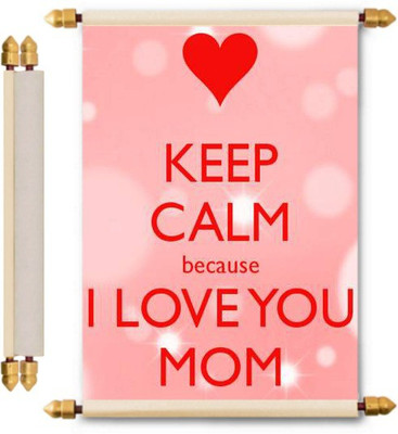 

Lolprint Mothers Day Gifts Scroll Greeting Card(Multicolor, Pack of 1)
