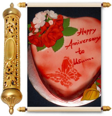 

Lolprint Gold Anniversary Gift Scroll Greeting Card(Multicolor, Pack of 1)