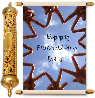 

Lolprint Gold Friendship Day Gift Scroll Greeting Card(Multicolor, Pack of 1)