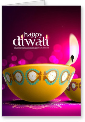 

Lolprint Diwali Greeting Card(Multicolor, Pack of 1)