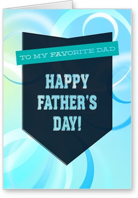 

Lolprint Happy Fathers Day Greeting Card(Multicolor, Pack of 1)