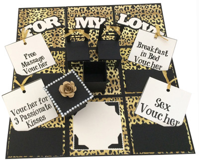 

Crack of Dawn Crafts Greeting Card(Black, Pack of 1)