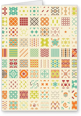 

Lolprint Pattern Greeting Card(Multicolor, Pack of 1)