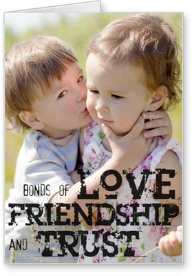 

Lolprint Love Trust Friendship Day Greeting Card(Multicolor, Pack of 1)