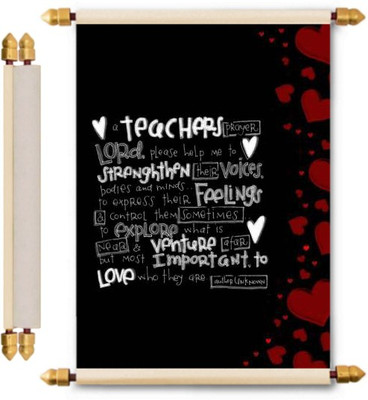 

Lolprint Teachers Day Gifts Scroll Greeting Card(Multicolor, Pack of 1)