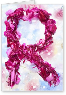 

Lolprint R Alphabet Letter Name Greeting Card(Multicolor, Pack of 1)