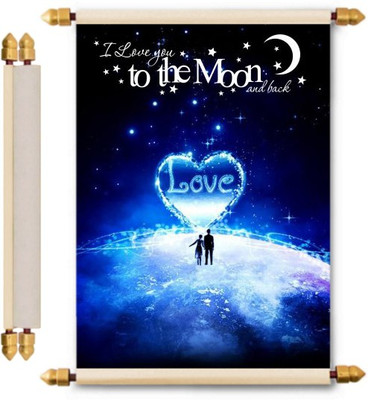 

Lolprint Love Scroll Greeting Card(Multicolor, Pack of 1)