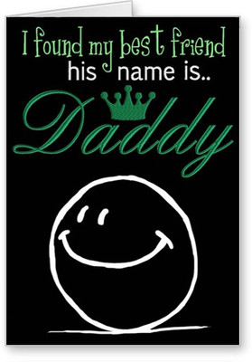 

Lolprint My Best Friend my Daddy Fathers Day Greeting Card(Multicolor, Pack of 1)