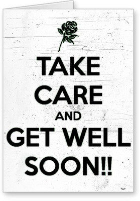 

Lolprint Take Care and Get Well Soon Greeting Card(Multicolor, Pack of 1)
