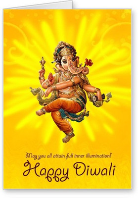 

Lolprint Diwali Greeting Card(Multicolor, Pack of 1)