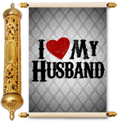 

Lolprint Gold Love Scroll Greeting Card(Multicolor, Pack of 1)