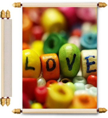 

Lolprint Love Scroll Greeting Card(Multicolor, Pack of 1)