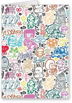 

Lolprint Pattern Greeting Card(Multicolor, Pack of 1)