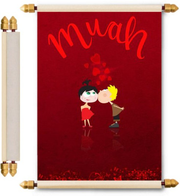 

Lolprint Love Scroll Greeting Card(Multicolor, Pack of 1)