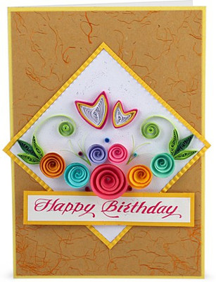 

Handcrafted Emotions Greeting Card(Multicolor, Pack of 1)