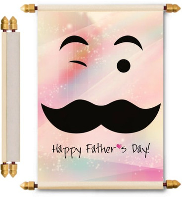 

Lolprint Fathers Day Scroll Greeting Card(Multicolor, Pack of 1)