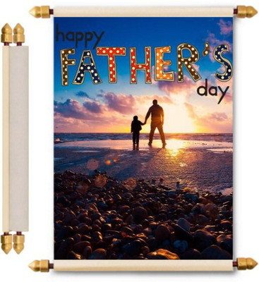 

Lolprint Fathers Day Scroll Greeting Card(Multicolor, Pack of 1)