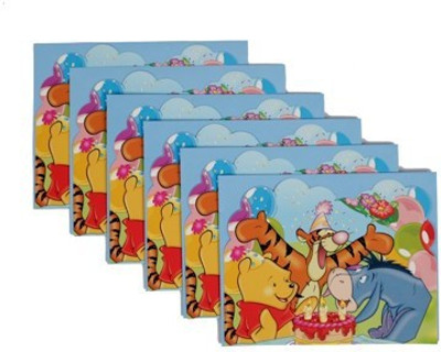 

Funcart Winnie The Pooh Invitation Card(Multicolor, Pack of 6)
