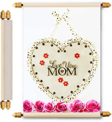 

Lolprint Mothers Day Gifts Scroll Greeting Card(Multicolor, Pack of 1)