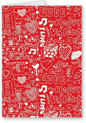 

Lolprint Pattern Greeting Card(Multicolor, Pack of 1)