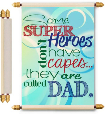 

Lolprint Fathers Day Scroll Greeting Card(Multicolor, Pack of 1)
