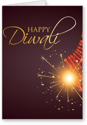 

Lolprint Diwali Greeting Card(Multicolor, Pack of 1)