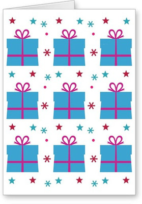 

Lolprint Birthday Gifts Pattern Greeting Card(Multicolor, Pack of 1)