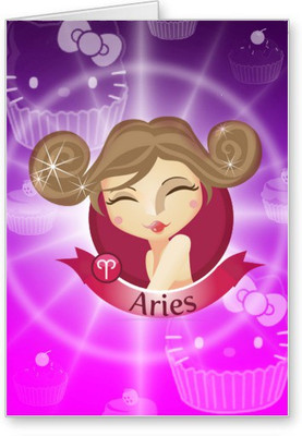 

Lolprint Aries Zodiac Sign Greeting Card(Multicolor, Pack of 1)