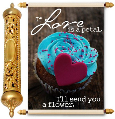 

Lolprint Gold Love Scroll Greeting Card(Multicolor, Pack of 1)