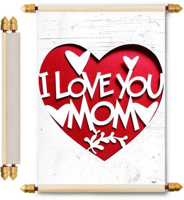 

Lolprint Mothers Day Gifts Scroll Greeting Card(Multicolor, Pack of 1)