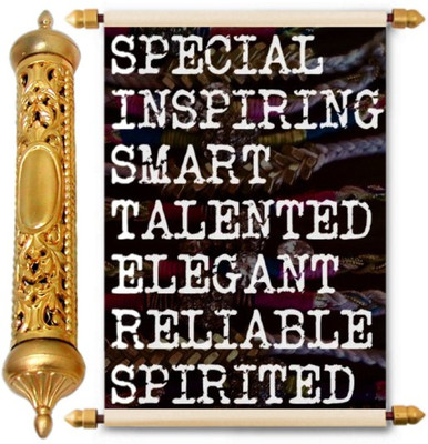 

Lolprint Gold Rakhi Gift Scroll Greeting Card(Multicolor, Pack of 1)