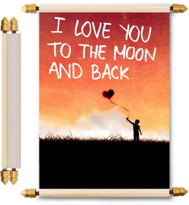

Lolprint Love Scroll Greeting Card(Multicolor, Pack of 1)