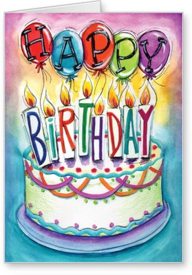 

Lolprint Happy Birthday Greeting Card(Multicolor, Pack of 1)