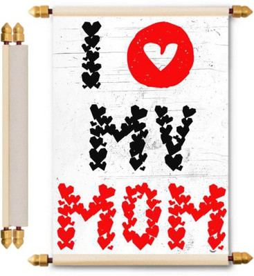 

Lolprint Mothers Day Gifts Scroll Greeting Card(Multicolor, Pack of 1)