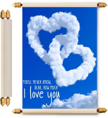 

Lolprint Love Scroll Greeting Card(Multicolor, Pack of 1)