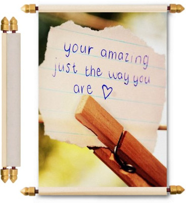 

Lolprint Love Scroll Greeting Card(Multicolor, Pack of 1)