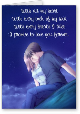 

Lolprint Anime Love Greeting Card(Multicolor, Pack of 1)