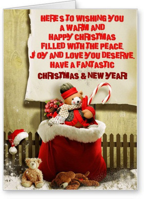 

Lolprint Christmas & New Year Greeting Card(Multicolor, Pack of 1)