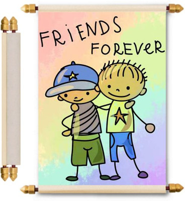 

Lolprint Friendship Gifts Scroll Greeting Card(Multicolor, Pack of 1)