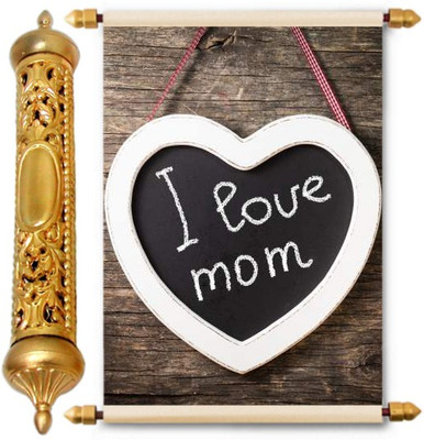 

Lolprint Gold Mothers Day Gift Scroll Greeting Card(Multicolor, Pack of 1)