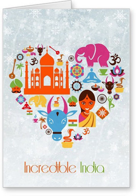 

Lolprint Incredible India Independence Day Greeting Card(Multicolor, Pack of 1)
