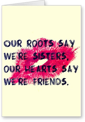 

Lolprint Sisters & Friends Rakhi Greeting Card(Multicolor, Pack of 1)
