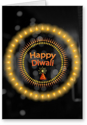 

Lolprint Diwali Greeting Card(Multicolor, Pack of 1)