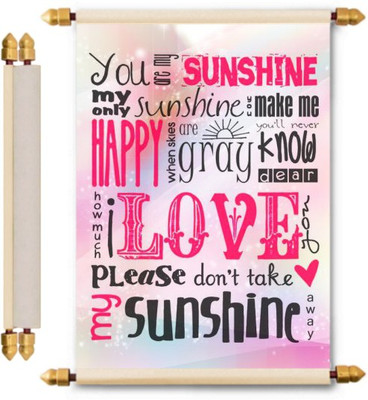 

Lolprint Love Scroll Greeting Card(Multicolor, Pack of 1)